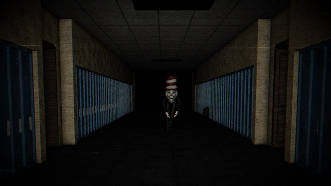 Scream-And-Run-Roblox-Screenshot aus der dunklen Schule