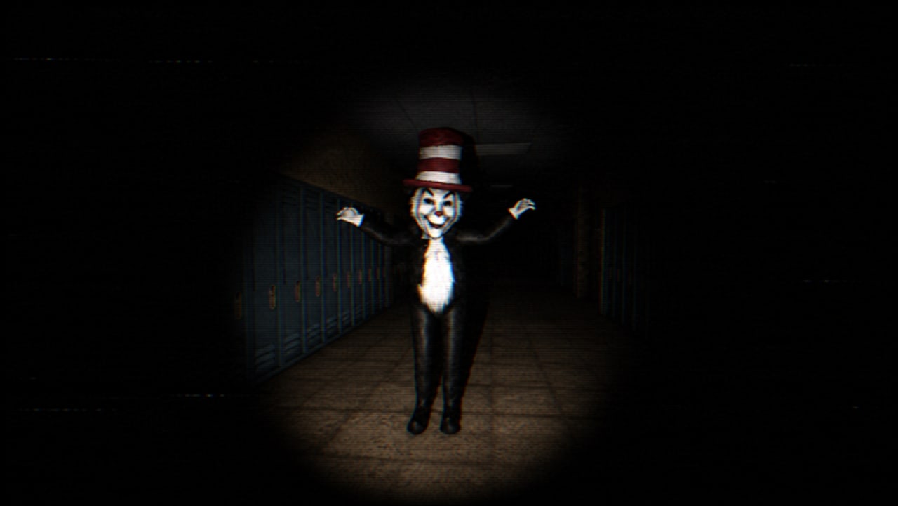 Scream-And-Run-Roblox-Screenshot aus der dunklen Schule