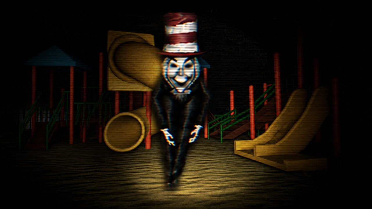 Scream-And-Run-Roblox-Screenshot eines Schulflurs, in dem Überlebende Schlüssel suchen
